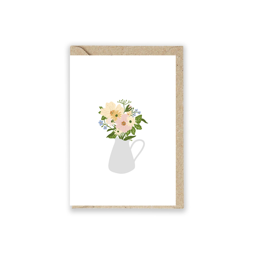 [Art.-Nr.: 03] Hälsningskort Blombukett 5 st