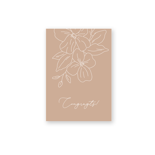 [Art.-Nr.: 4.15] Vykort ‘Congrats’ 10 st